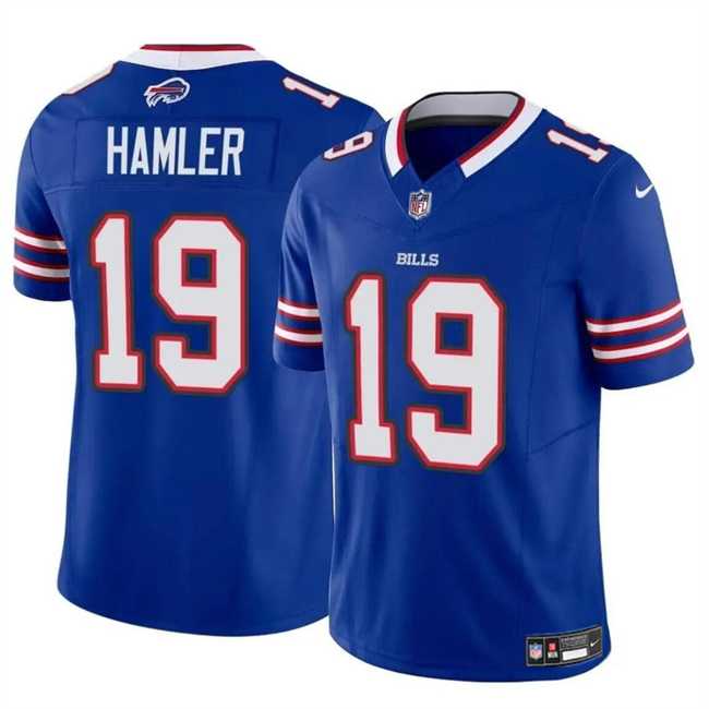 Men & Women & Youth Buffalo Bills #19 KJ Hamler Blue 2024 F.U.S.E. Vapor Untouchable Limited Stitched Jersey,We sell and wholesale Men & Women & Youth Buffalo Bills #19 KJ Hamler Blue 2024 F.U.S.E. Vapor Untouchable Limited Stitched Jersey on line form chian!